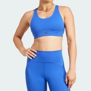 adidas Vibrant Blue Sports Bra